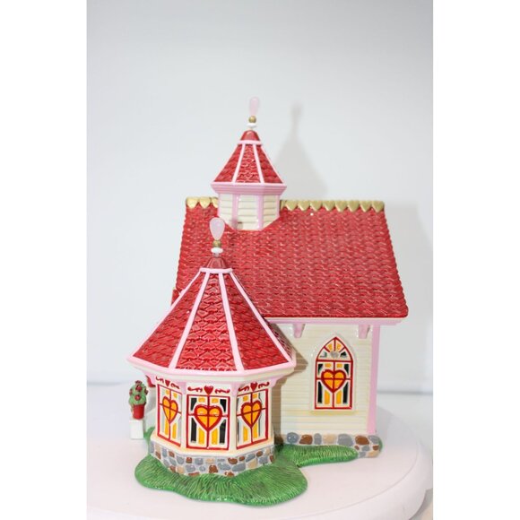 Dept 56 Snow Village - Chapel of Love, Set of 2 - Picture 3 of 8